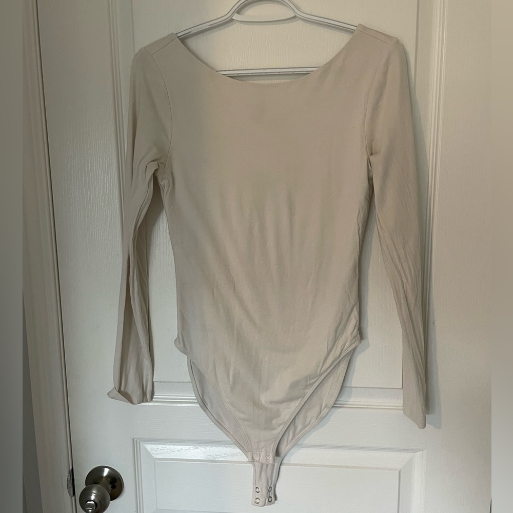 Beige bodysuit